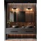 Z-Lite Grayson Vanity, 2-Light, 16 In.W x 5.75 In.L x 8.5 In.H, Matte Black/Clear + Etched Opal 1949-2V-MB - alternate 3
